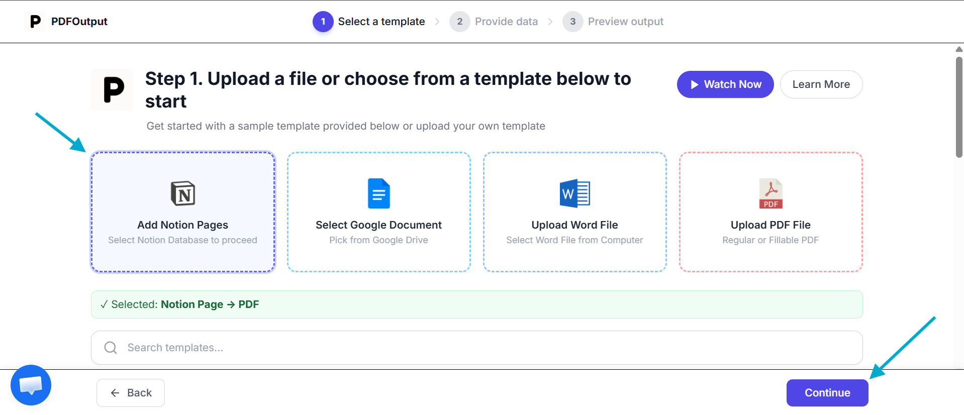 Add Notion Pages